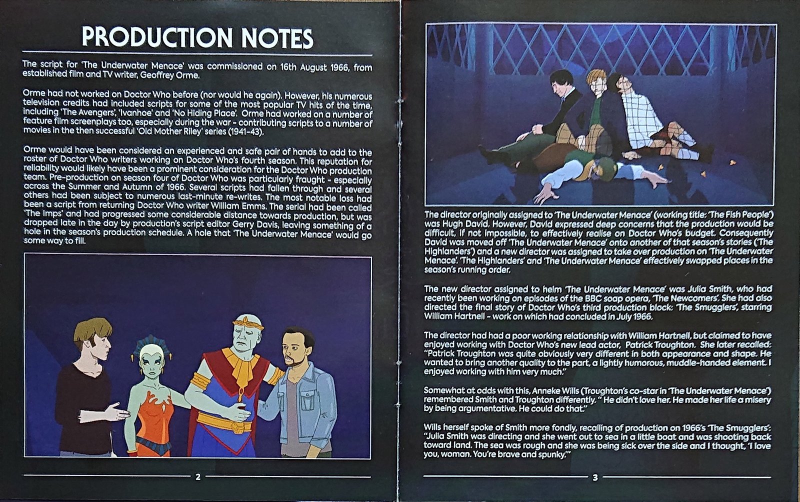 Inserts from BBCDVD 4560